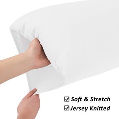 Stretch Pillowcases – Micro Jersey Knit & Ultra Soft, Standard Size – Set of …