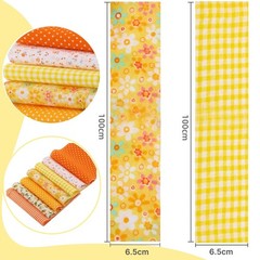 40 PCS Jelly Roll Fabric Strips For Quilting 2.6 Inch Precut Cotton Floral Pro