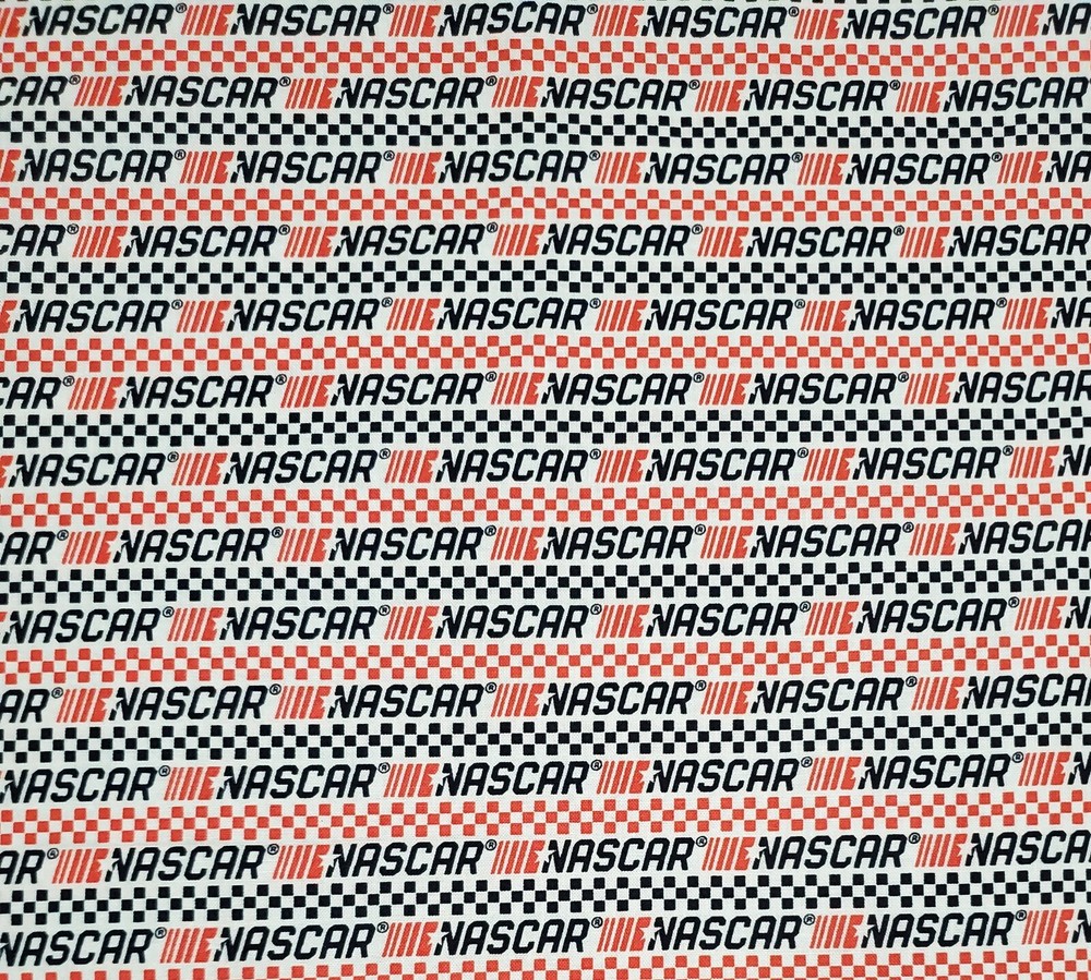 NASCAR Fabric, Camelot Fabrics, 100% Cotton, By The Yard, 44″ Wide