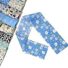 80 PCS Jelly Roll Cotton Fabric Strips Precut Quilting Bundles Blue 2.6 Inch