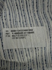Thibaut W8806 Zia Stripe Sky Fabric 5 yards Polyester 54′ wide