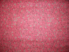 SEWING NEEDLES SILVER PINK COTTON FABRIC BTHY