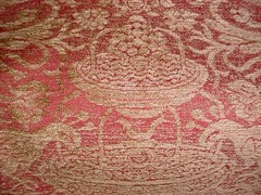 22-7/8Y Kravet 19129 Antique Gold French Gothic Urn Chenille Upholstery Fabric