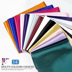60″ Wide Silver Grey Charmeuse Satin Fabric – Soft, Shiny Cloth for Bridal, Craf