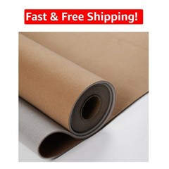 Versatile Headliner Repair Material – 54″L x 60″W Foam-Backed Beige Fabric