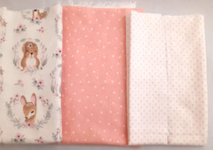 LOT OF 37 SCRAP FABRIC REMNANTS~3 LBS VARIETY ~ COTTON / COTTON BLEND /4 FLANNEL