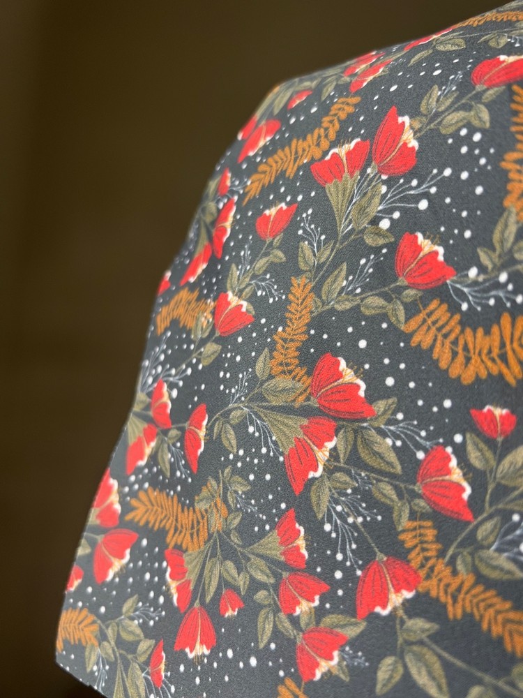 Organic Cotton Sateen fabric by the yard