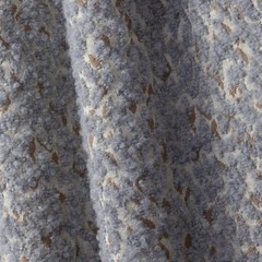 Metaphores Woven Animal Skin Wool Boucle Fabric- Feline Brume 2.90 yd 71444/002