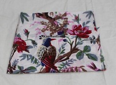 Selling handmade cotton Indian screen print fabric boho home décor craft fabric