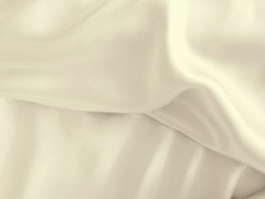 1.4 Yd Remnant-CHAMPAGNE Lt. Feather Wt. Poly Charmeuse Mid Shine SATIN Fabric
