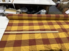 Dupioni Stripes 100% Silk Fabric 54″ Wide, By Yard (211)Sold By The Yard