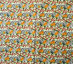 Cotton Quilting Fabric Floral 2.1 Yard Piece X WOF