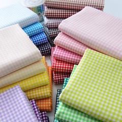 145cm Wide 4mm Cotton Gingham Check Fabric Dress Quilting Curtain Craft