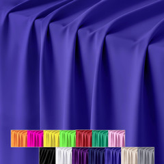 Nylon Spandex Fabric by the Yard, 80% Nylon 20% Spandex, 4-Way Stretch Quick-Dry