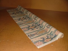 2.8 Metres iLiv Incanto Chalk Blue Ikat Curtain Upholstery Cushion Fabric