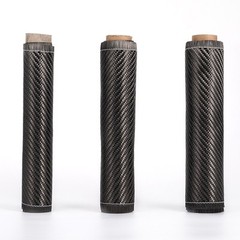 40″ – 118″ Real Carbon Fiber Fabric Cloth Roll 3k 200gsm 2×2 Twill Weave Black