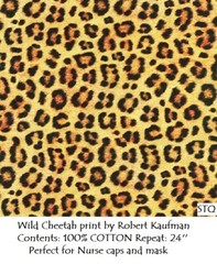 Animal Kingdom Animal Print cotton quilt fabric by Kaufman BTY Cheetah 19871-286