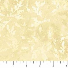 Essence By Northcott Studio – Cream Floating Leaves #9025-11