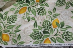 1 Yard – Market Fresh – Hoffman California Fabrics #LH107 100% cotton