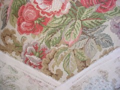 7Y Lee Jofa 2015109 Isabella Rose Pixelated Floral Drapery Upholstery Fabric