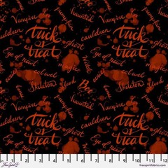 Free Spirit – Costumes & Cobwebs – Ink Blot – Black, Fabric BTY