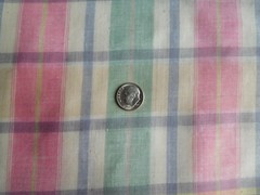 choice U Pick WOVEN PLAID cotton quilting FABRIC pieces 1 to 3 1/2 yards