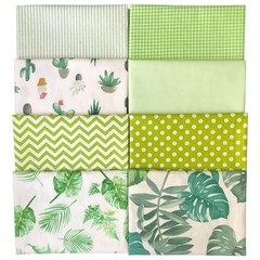 Quilting Fabric Misscrafts 8pcs 100% Cotton Craft Fabric Bundle Fat Quarters …