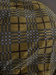 Télio Amari PRT colorful plaid design mustard 60″ X 176″