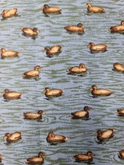 Mallards In The Marsh Large Duck Quilting Bundle W/ Panel And 2 Matching Prints