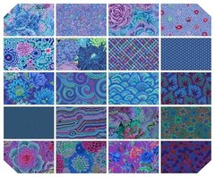 Kaffe Fassett Royal Fat Quarter Fabric Bundle 20 Pieces