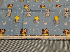 Sleeping Baby Looney Tunes Cotton Fabric-By The Half Yd (Camelot Fabrics)