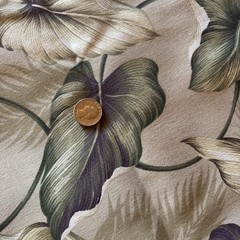 3 Yards Tommy Bahama Escape Jade Palm Leaves Shades Of Green Outdoor Fabric 54”