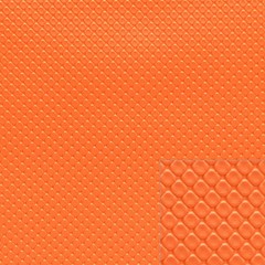 Boat Marine Auto RV Seat Vinyl | Orange Knit Back Four Winns (YD)