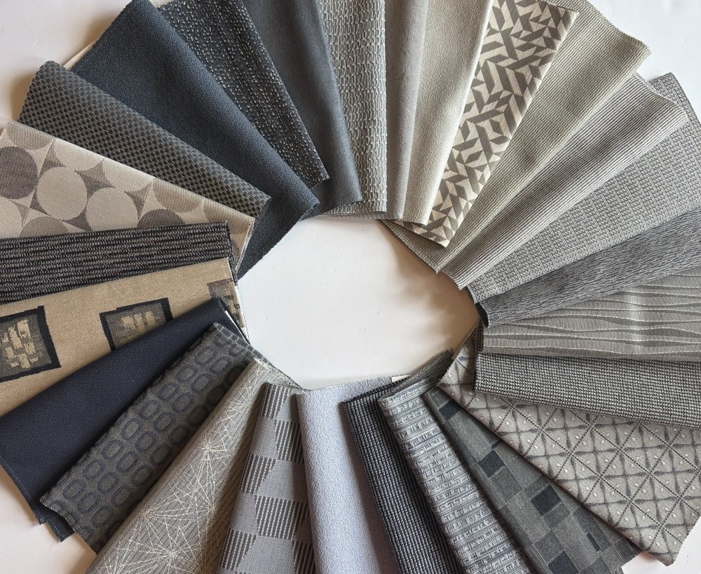 26 Upholstery Fabric Samples Multiple Colors Neutrals Gray Maharam and more