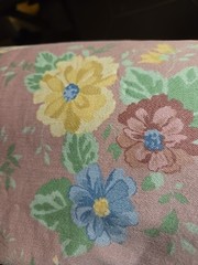 Floral Dusty Rose Color 52″ X 138″ Fabric Curtains Clothes Pillows Etc