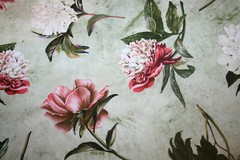 PEONY BLUSH FLORAL- 100% COTTON FABRIC
