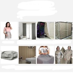 EMF EMI RF RFID Radiation Protection Fabric Shielding 5G Wifi Blocking Fabric