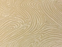 DONGHIA BELMONTE CREMA ZEBRA ANIMAL VELVET MULTI USE FABRIC 4.25 YARDS 50″W