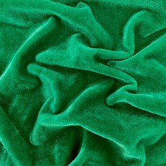 Princess GREEN Polyester Spandex Stretch Velvet Fabric for Bows, Topknots, Head