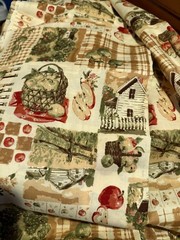 Jo-Ann Stores Fabric COUNTRYSIDE FARMS FRUITS 44″ X 2 YDS