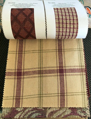 HIGHLAND COURT 52 pcs Global Collection Mulberry/Saffron Fabric Sample Book