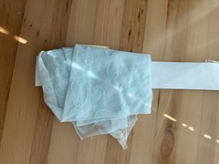 Bag Of Sheer Fabric Remnants ~ Less Than 1 Yd Pieces