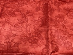 MODA “A Yuletide Blessing” Fig Tree Quilts Red Remnant Fabric 28” L By 44” W