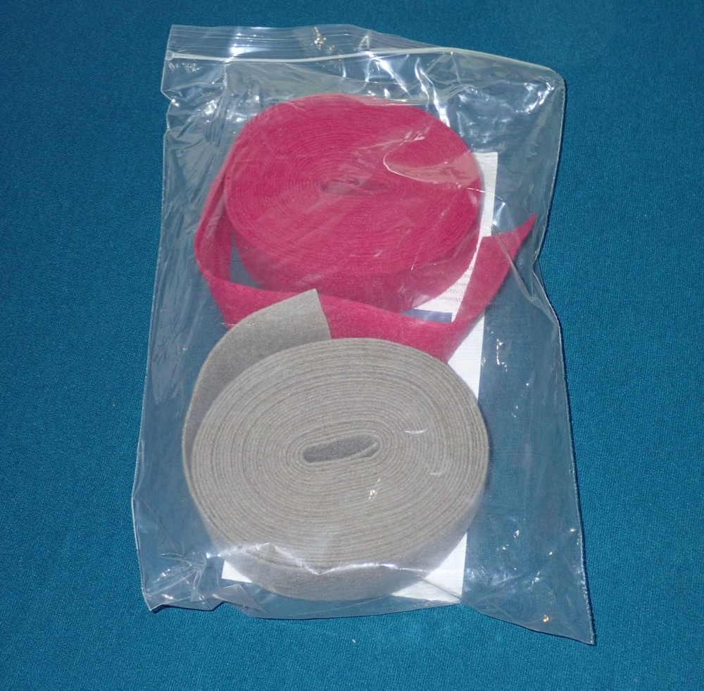 Pendleton Woolen Mills Wool/Rayon Felt Binding Strips 14 yards Burgundy Taupe