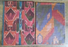 VTG 80s 90s Upholstery Fabric Remnants / Samples Stanley King Studio Teflon+