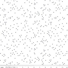 1/2 Yard Fabric – Blossom | Navy on White by Riley Blake | C730-NAVY