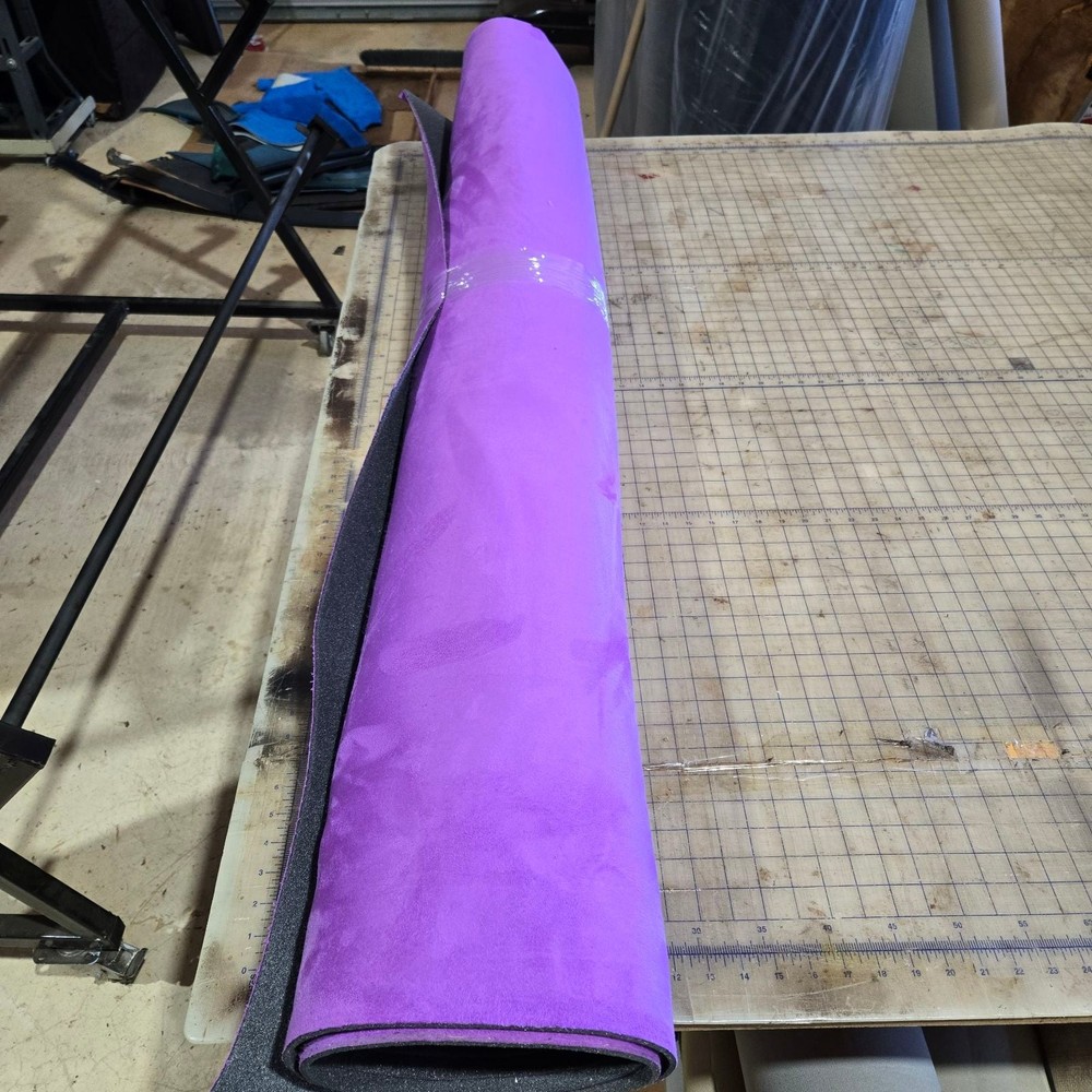 Headliner Suede Purple Fabric Automotive Upholstery Stretch 60″ Wide Decoration