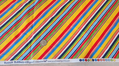 South Sea Imports SSI BEACH BABIES Bonijean Bright Stripe Quilt Fabric 2yds
