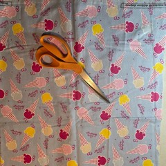 Cupcakes “Desserts” Flannel Cotton Quilting Fabric Jo-Ann Fabrics U-Pick