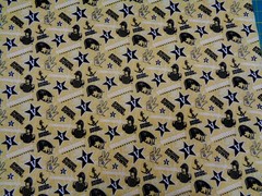 VANDERBILT UNIVERSITY COMMODORES 1/2 YD BRAND NEW DESIGN 100% COTTON